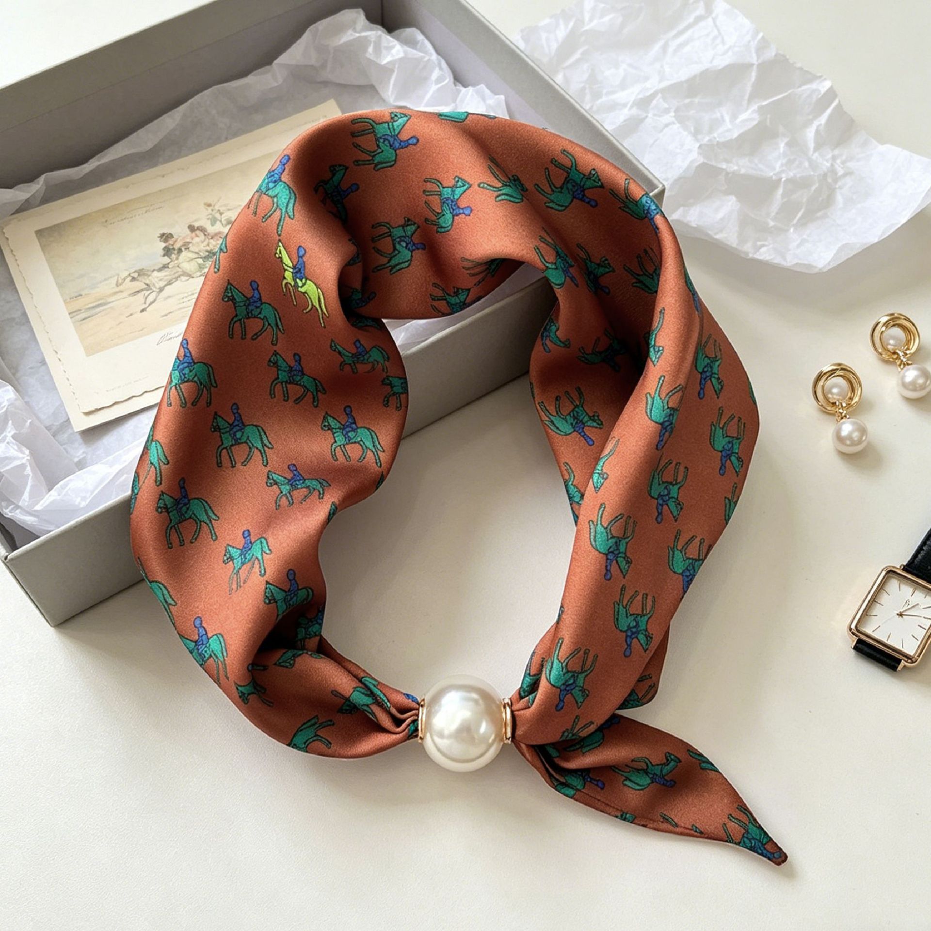 Écharpe Magnétique de Luxe en  - Ascot Neck Scarf avis et prix