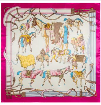 Écharpe carrée War Horse pour  - Scarf Silk Square avis et prix